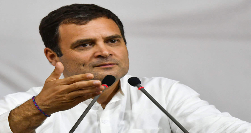 राहुल गांधी का केंद्र पर हमला, कहा- ''टीके की जरूरत'' वाले बयान को बताया हास्यास्पद राहुल गांधी का केंद्र पर हमला, कहा- ''टीके की जरूरत'' वाले बयान को बताया हास्यास्पद